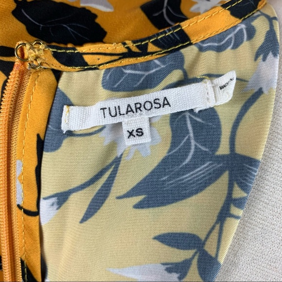 Tularosa Brixton Marigold Blossom Floral Dress XS - Picture 9 of 13